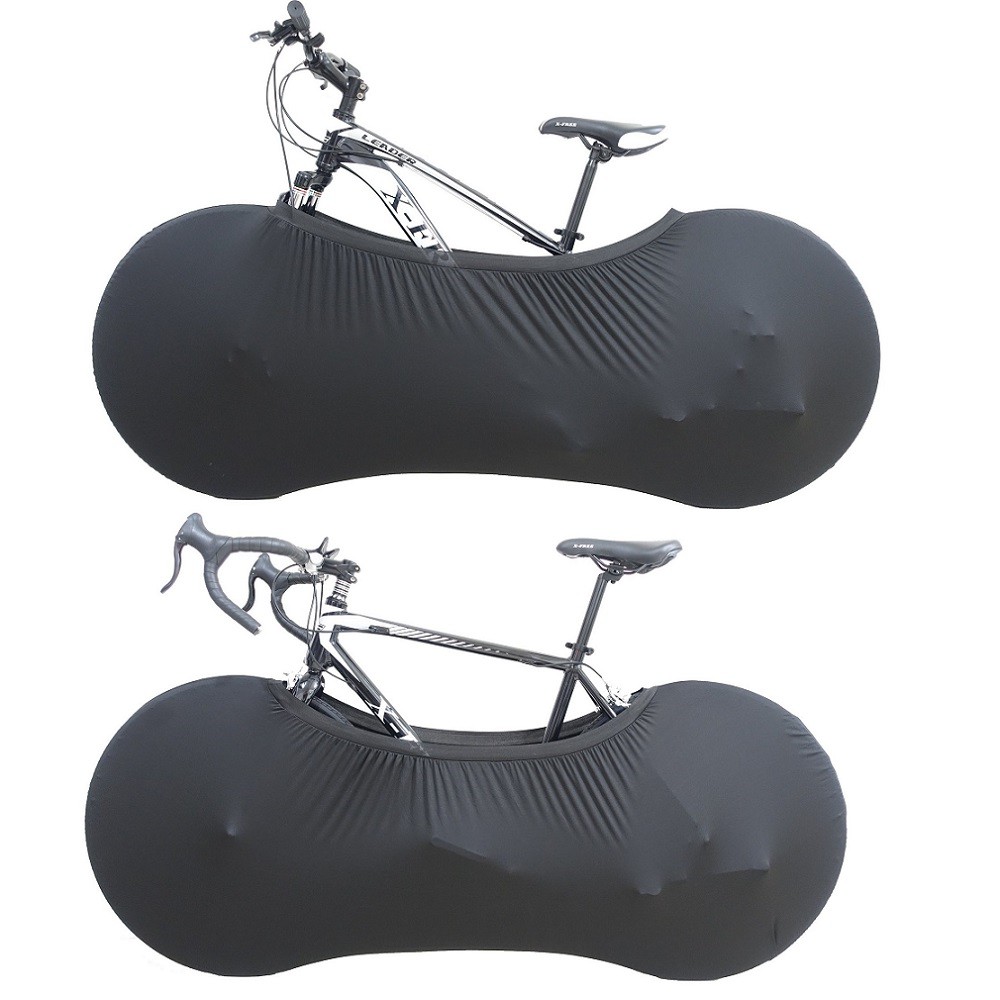 自行車用 車輪防塵套罩（黑色）車輪防塵套 20吋～26吋、700C適用