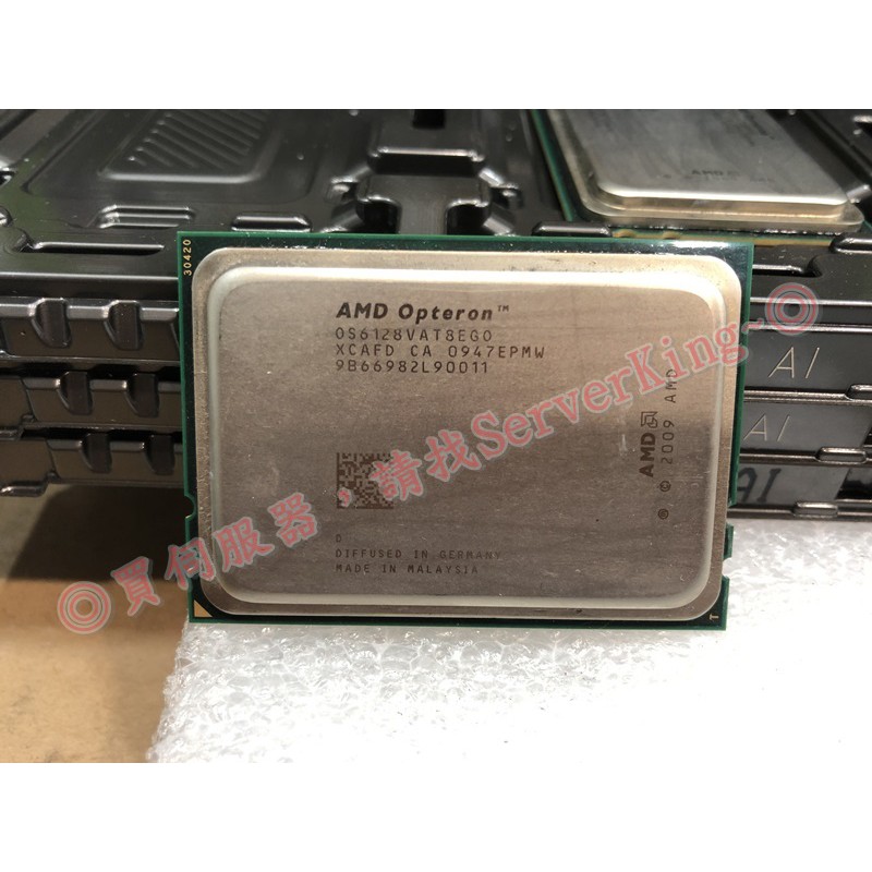 【SERVER KING】二手 AMD opteron 6128 2.0GHz 8C G34 正式版