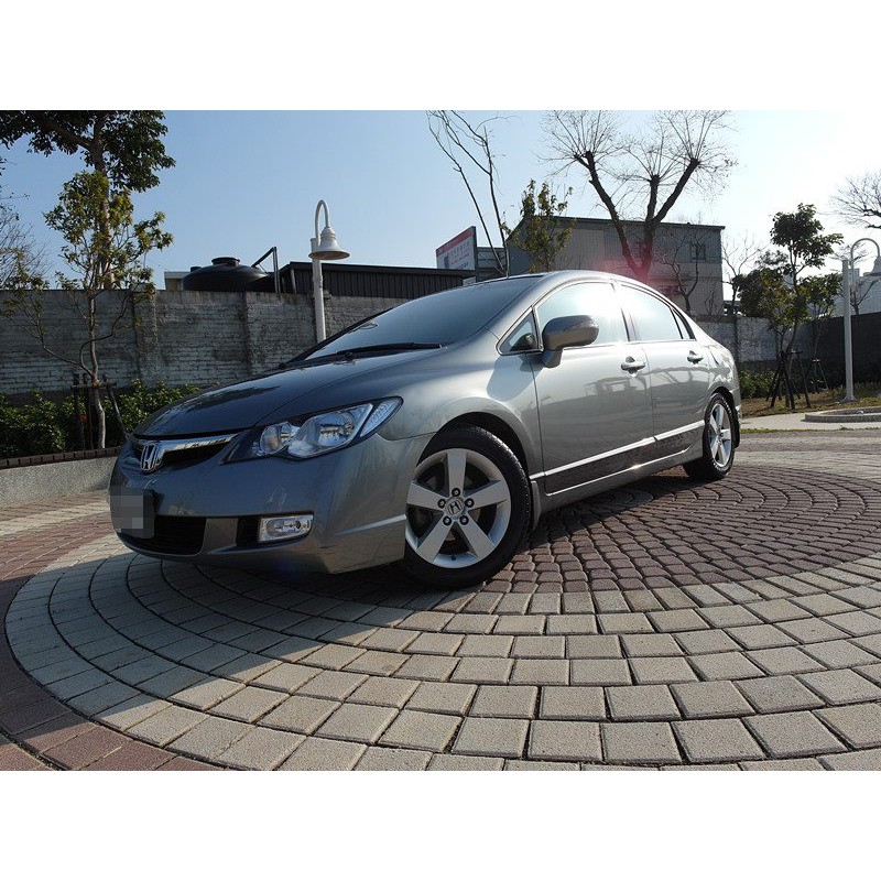 2008 Honda Civic 1.8 灰  配合全額貸、找 錢超額貸 FB搜尋 : 『阿文の圓夢車坊』