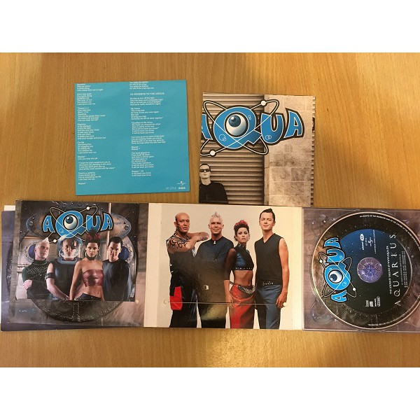 馬克的二手書 Aquarius 水上樂園 Aqua 水叮噹合唱團 蝦皮購物