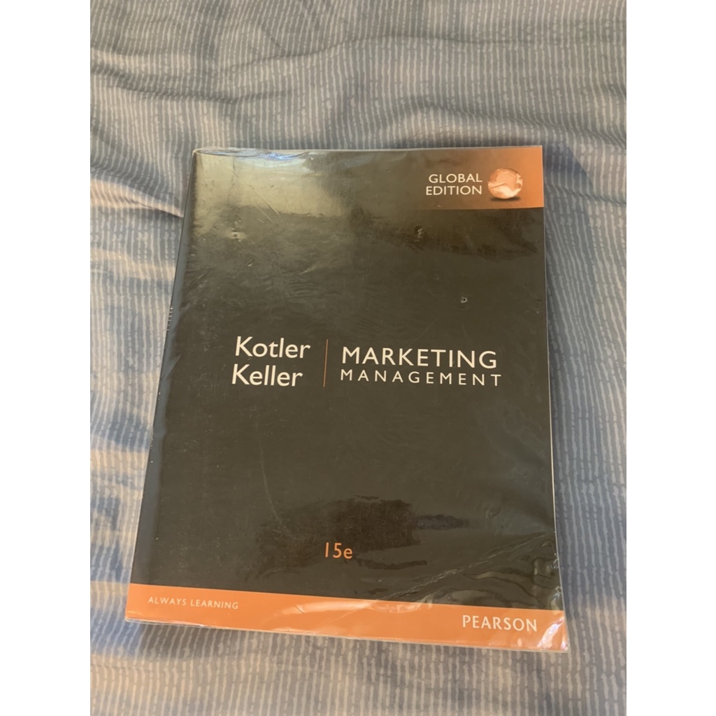 Kotler Keller Marketing management 15版 行銷管理(原文書)(二手近全新)