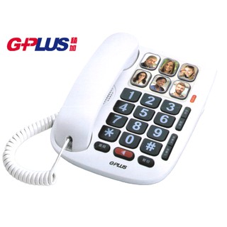 🔥現貨秒出🔥 G-PLUS 大字鍵有線電話機 LJ-1801 家用電話 市內電話 桌上電話 老人 大音量