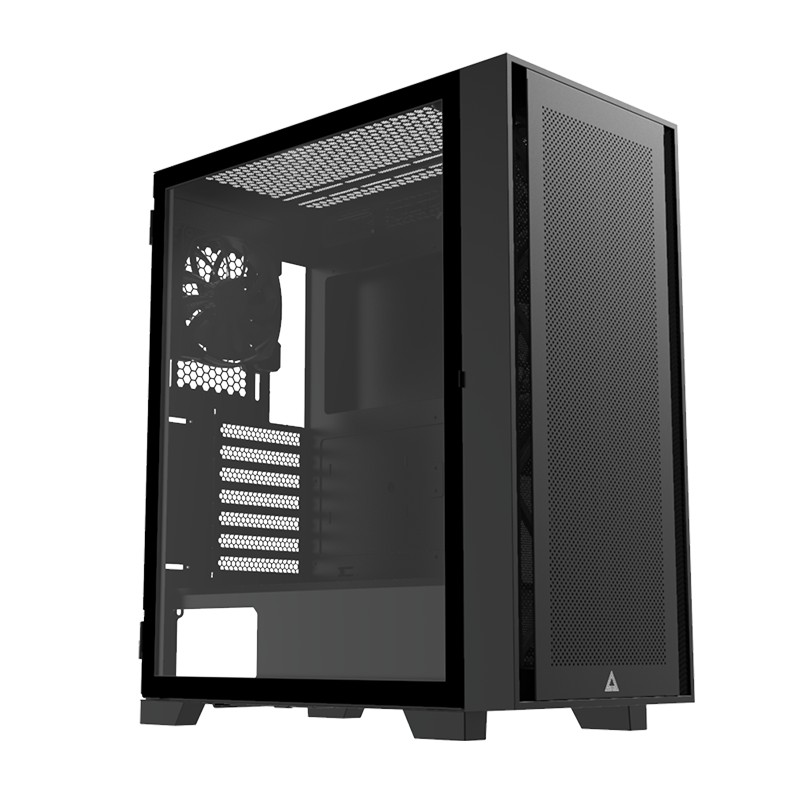 新品9月上市【MONTECH】君主電競 AIR 1000 LITE E-ATX 電腦機殼 附三顆風扇 (黑色/白色)