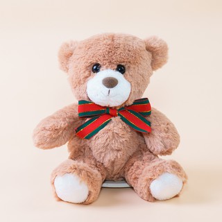 坐姿17公分超柔泰迪熊 手工製作 情人節 生日禮物 小熊家族 泰迪熊專賣店