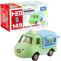 花見雜貨~日本進口全新正版角落生物角落小夥伴綠色企鵝小汽車冰淇淋車模型車TOMICA多美玩具車擺飾