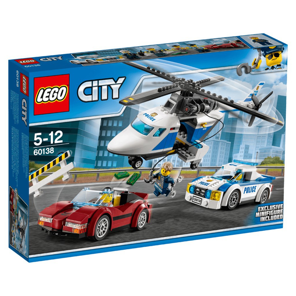 [玩樂高手附發票]公司貨 樂高 LEGO 60138 High-speed Chase
