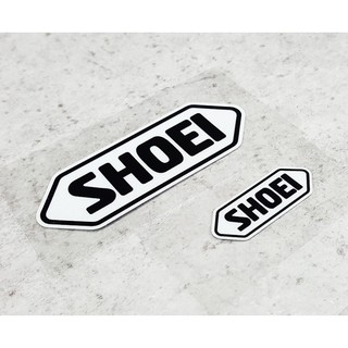 小梁部品 貼紙 SHOEI 大張 小張 安全帽 鏡片 反光貼紙 重機 標籤 機車 大張 小張 防水 反光 日本