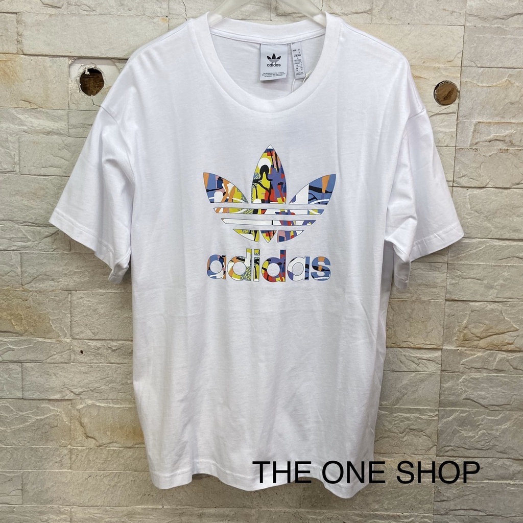 TheOneShop adidas LOVE UNITES 愛迪達 衣服 短袖 上衣 T恤 短袖上衣 白色 HE2519