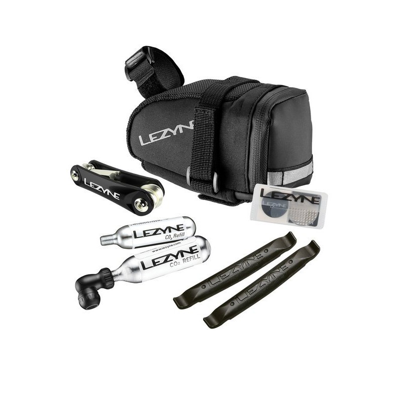 Lezyne Caddy Co2 KIT 自行車坐墊包 自行車座墊包 坐墊袋 座墊袋 CO2氣瓶組 隨車工具組 補胎組
