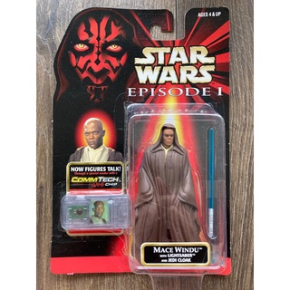 《現貨》全新 STAR WARS 星際大戰 EP1 Mace Windu(披風版) 3.75吋