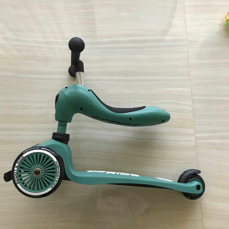 奧地利Scoot&amp;Ride Cool飛滑步車/滑板車（綠色）