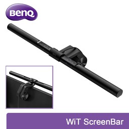 BenQ 明基 WiT ScreenBar 螢幕智能掛燈 / 自動補光．不佔空間．不反光