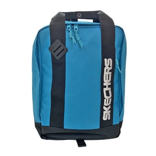 Skechers Bag 後背包 手提 可調式背帶 筆電隔層 上學 41*30*13.5cm 水藍 [S99239]