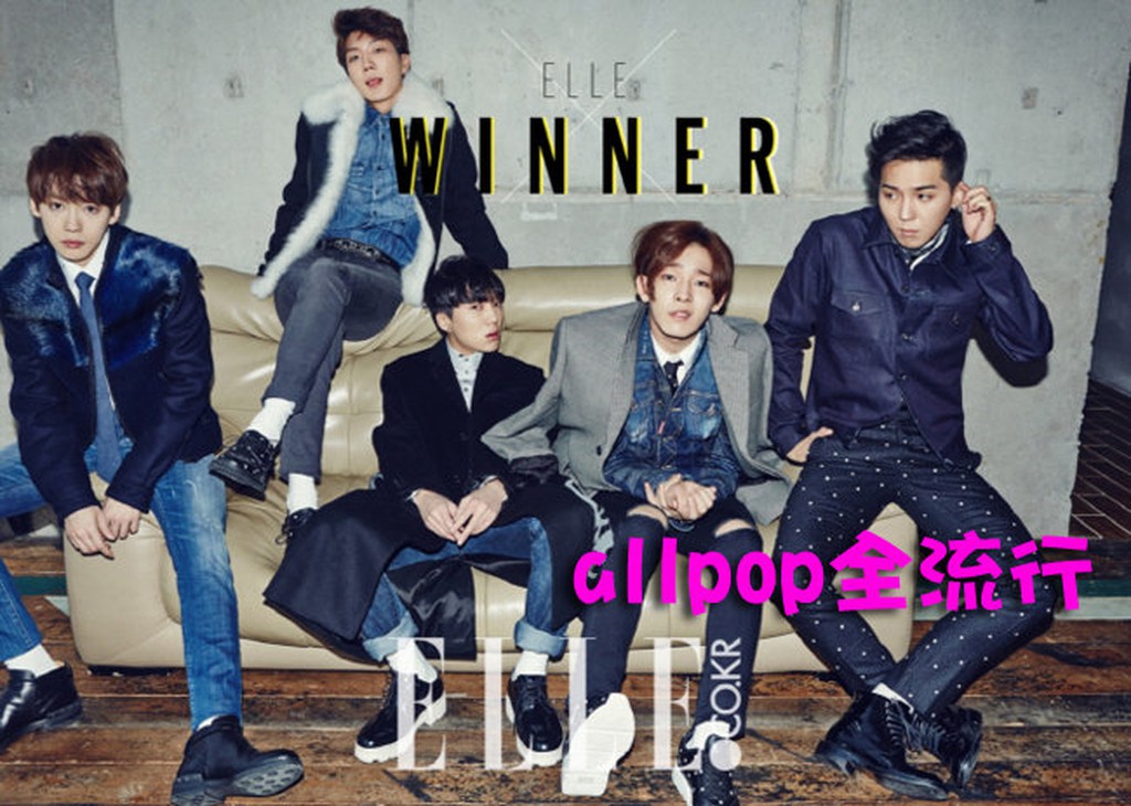 ★allpop★ 韓國雜誌 ELLE 2014.11 [ WINNER 別冊 ] 韓國進口 WINNER朴宰范