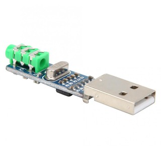 1pcs 5V USB 供電 PCM2704 MINI USB 聲卡 DAC 解碼板,適用於 PC