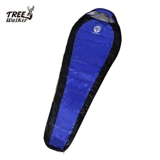 【Treewalker露遊】特優保暖羽絨睡袋｜負5~15度 登山露營 雪地防寒 單人保暖睡袋 戶外高階保暖睡袋