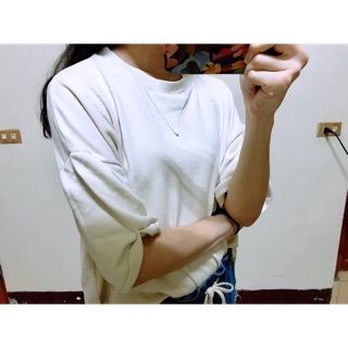 三角車線造型前短後長上衣