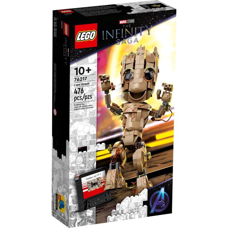【現貨供應中】LEGO 樂高 76217 我是格魯特 IamGroot 漫威工作室《無限傳說》星際異攻隊2
