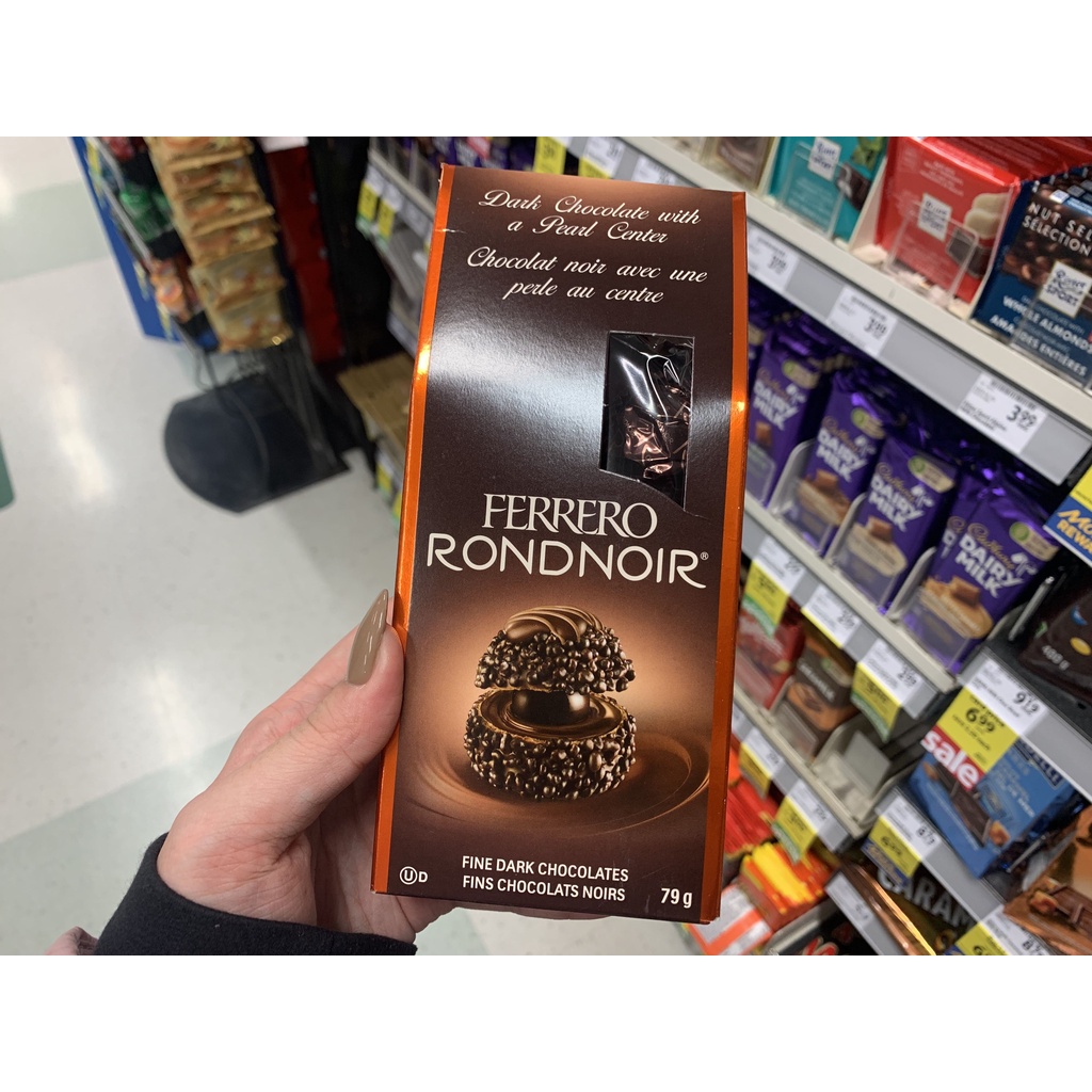 現貨一天內寄出‼️ FERRERO 費列羅 RONDNOIR 黑金莎 朗莎 巧克力🍫 8入組❤️ 加拿大🇨🇦 全新正品🆕