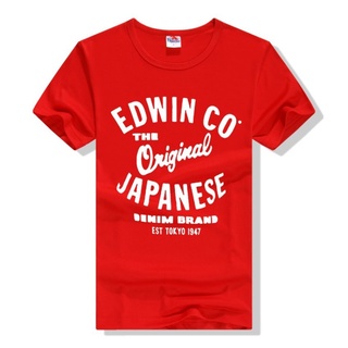 減齡 Edwin Co JapanCrewRed 男式 gildan O 領 T 恤 DX