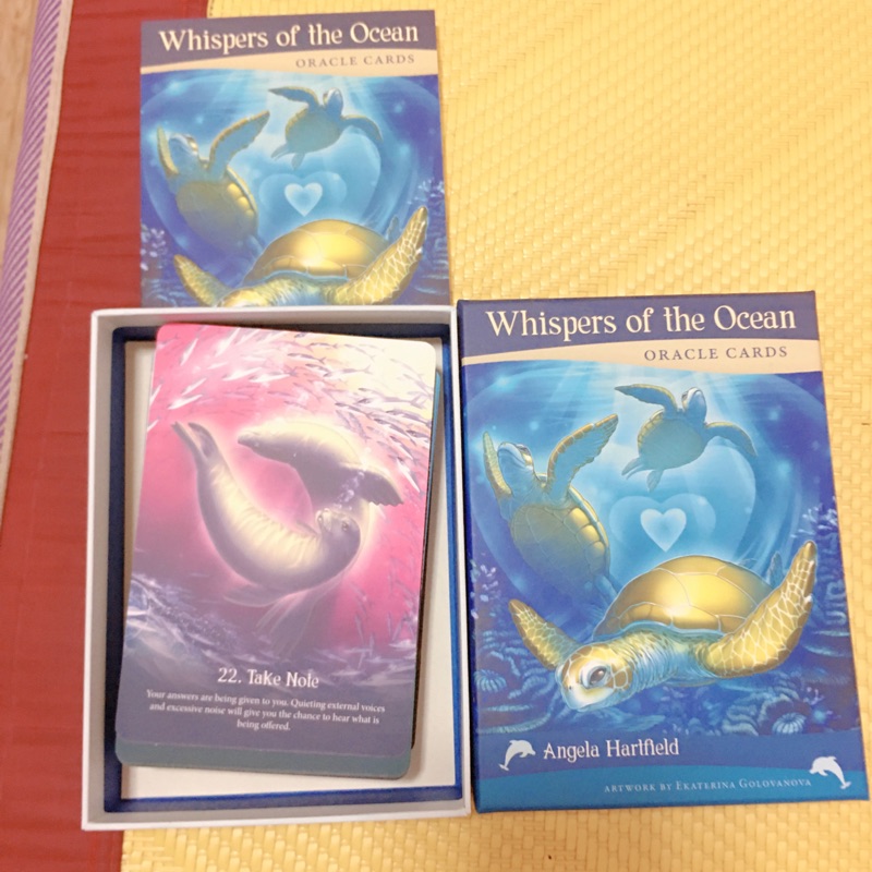 二手 海洋神諭卡 whispers of the ocean oracle cards