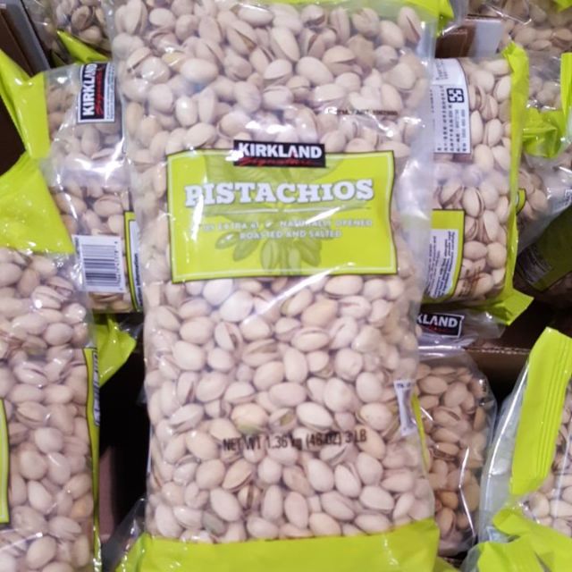 🍀好市多代購🍀科克蘭 鹽烤開心果 1.36公斤 kirkland pistachios