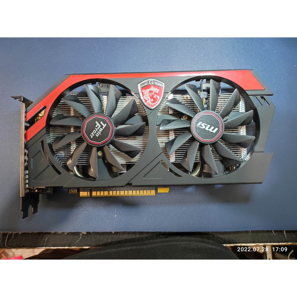 MSI 微星 紅龍 N750 GAMING 2GD5/OC 過測良品顯卡 免插電