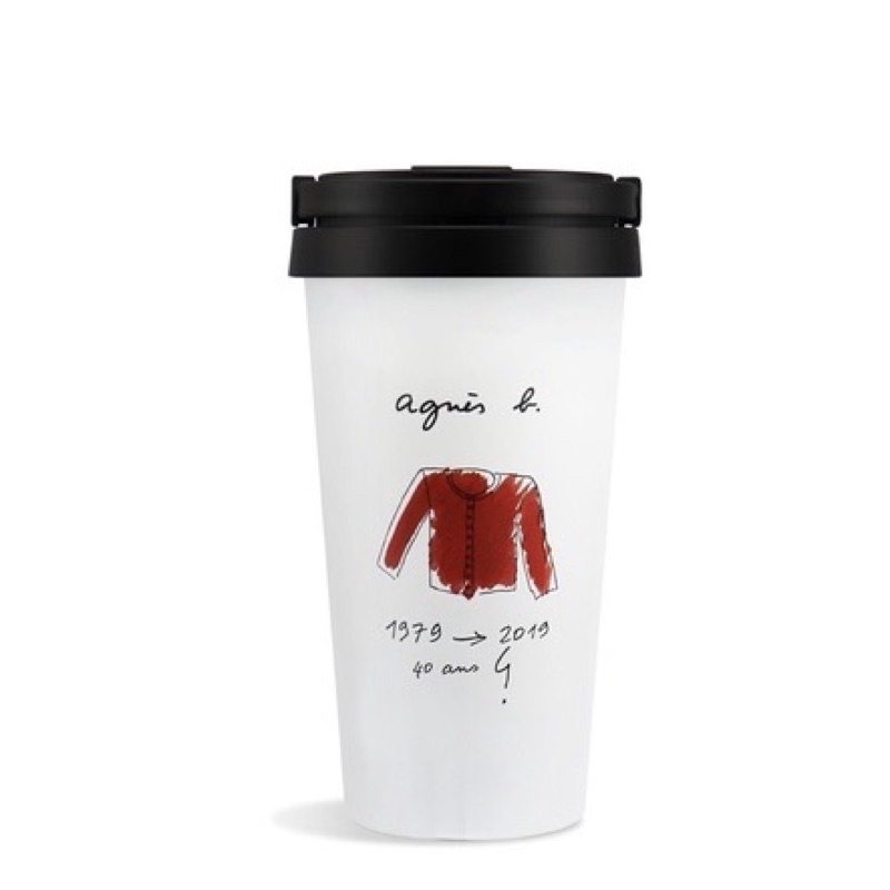 agnès b隨行杯/手提保溫杯 500ml 全新品Agnes b 小b