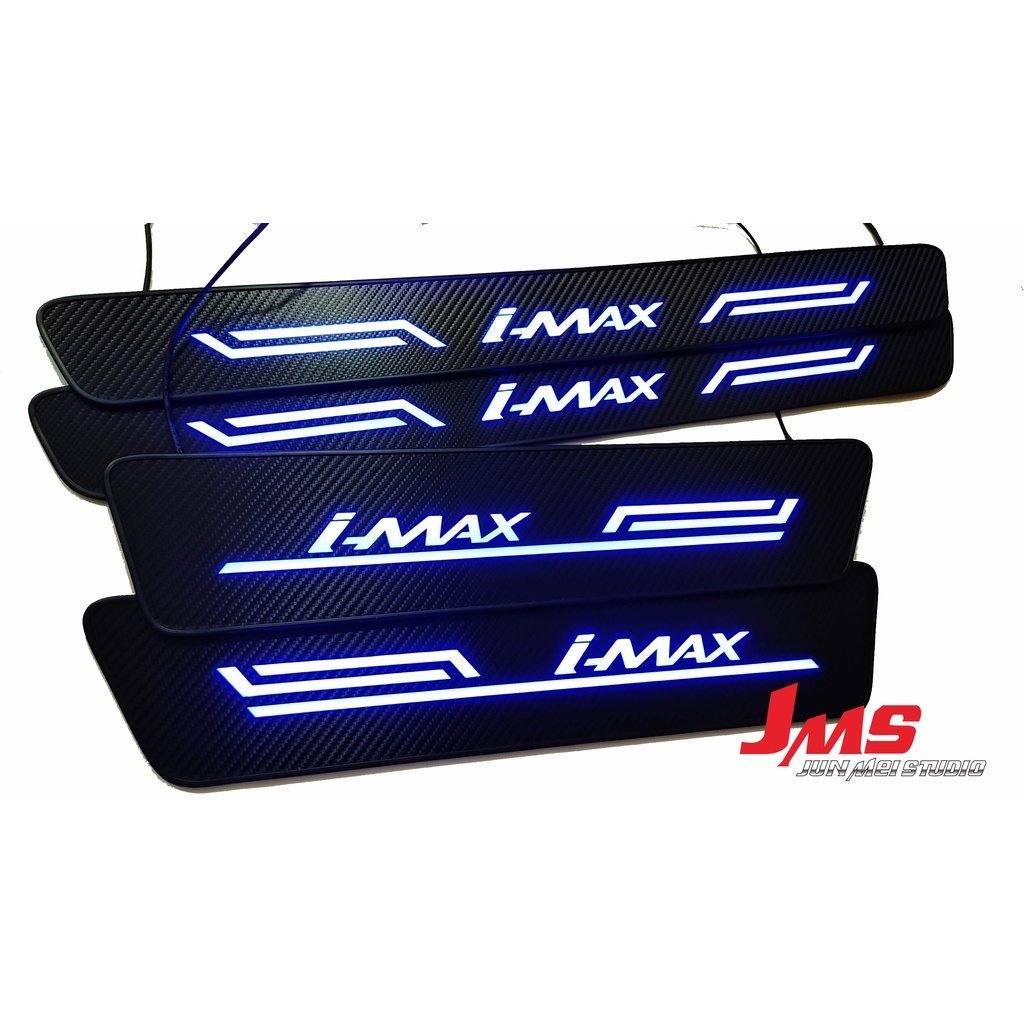 FORD I MAX imax 迎賓踏板 LED發光門檻燈 類碳纖卡夢 汽車門檻改裝飾條