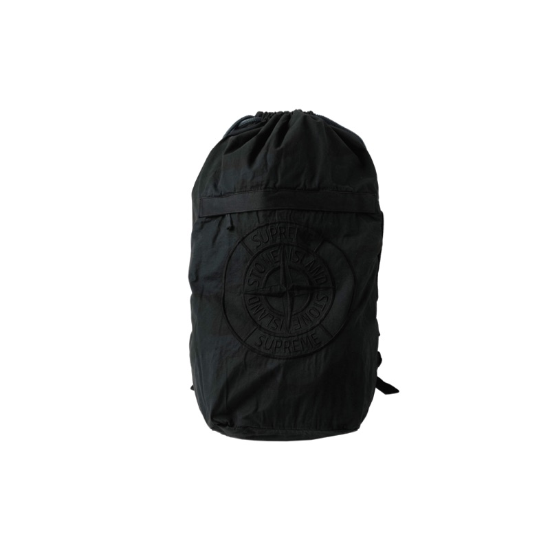 supreme stone island camo backpack
