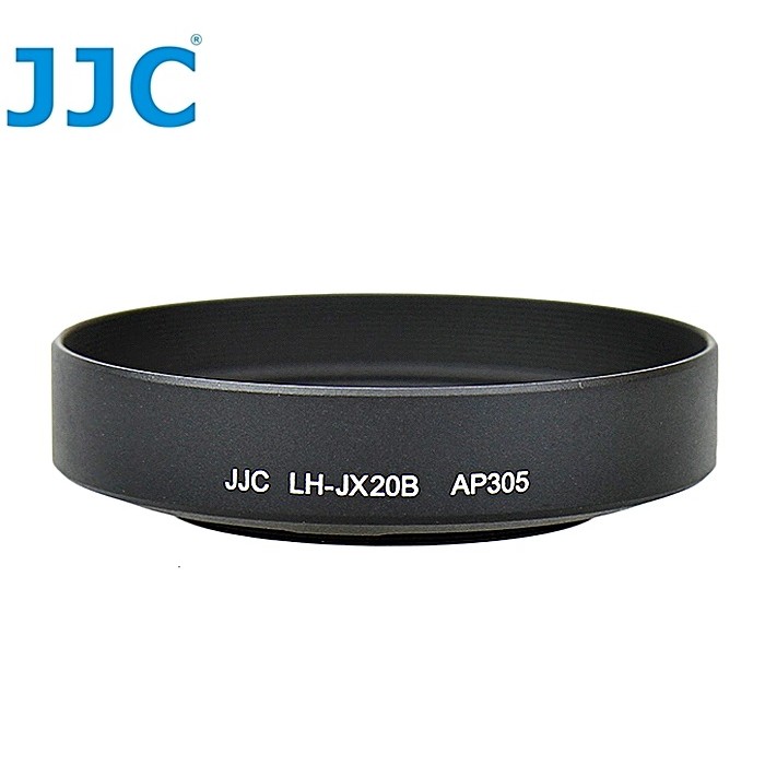 我愛買】JJC副廠FUJIFILM遮光罩LH-JX20B相容原廠LH-X10 X20遮光罩X30遮光罩Finepix