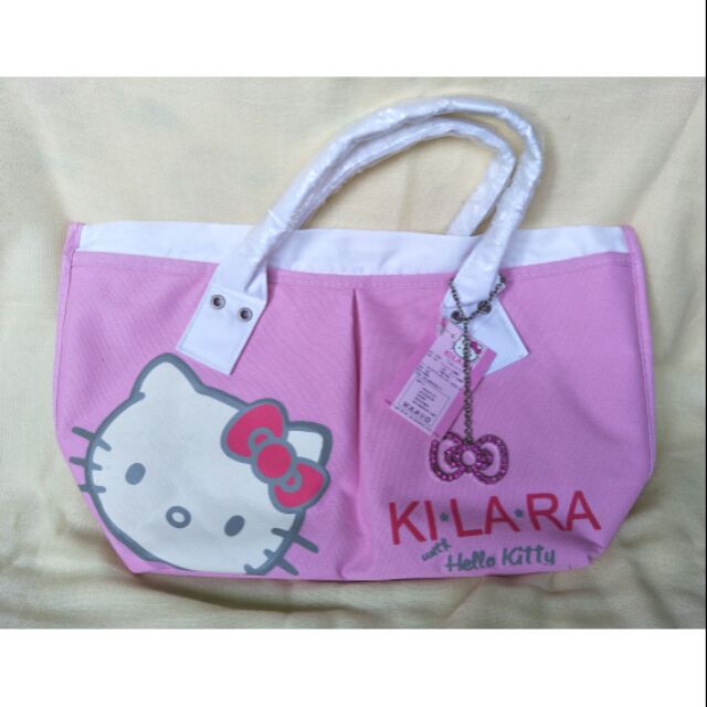 【全新】三麗鷗 sanrio Hello Kitty 帆布手提包
