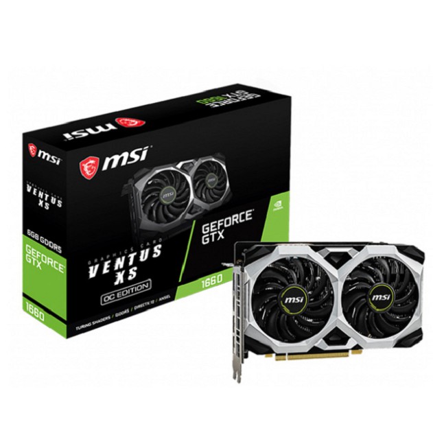 MSI 微星 GEFORCE GTX 1660 VENTUS XS 6G OC 電競顯示卡