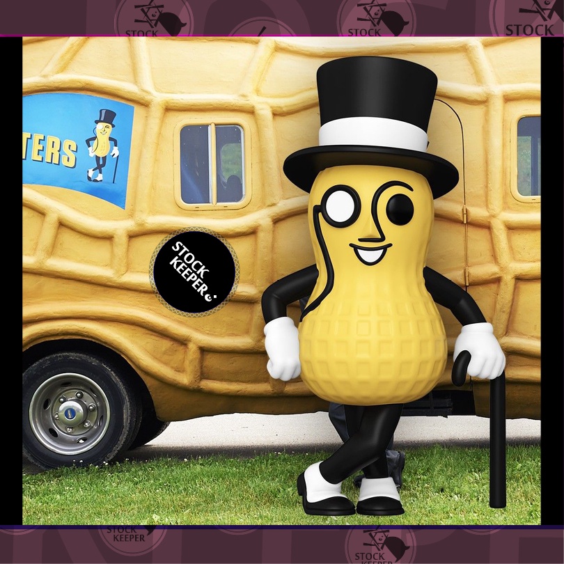 ◀倉庫掌門人▶FUNKO 紳士牌 花生先生 PLANTERS MR. PEANUT 吉祥物 企業公仔 美版 AD ICO