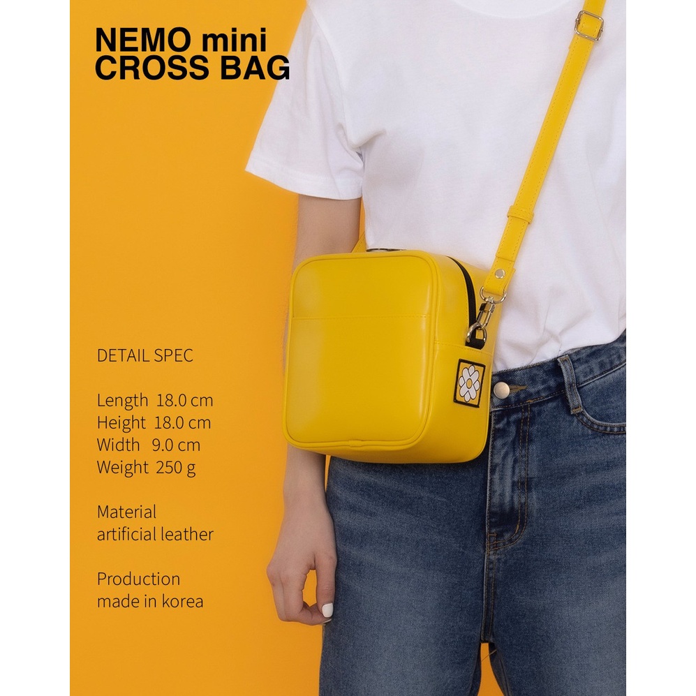 🇰🇷Choi🔸預購🔸韓國品牌UNDERCROSS正方形小包 斜背包NEMO mini crossbag 小包包 韓國代購