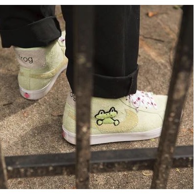 nike sb zoom blazer mid qs frog skateboards
