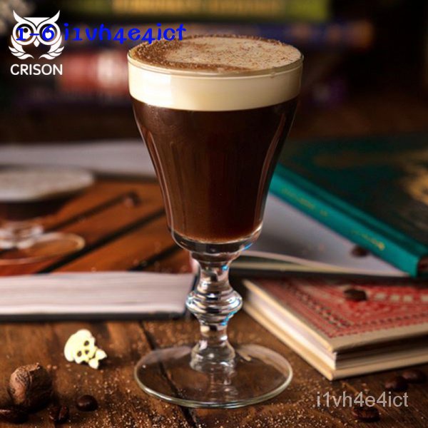 新款CRISON/柯瑞森 愛爾蘭咖啡杯 無鉛水晶雞尾酒杯子 創意調酒杯