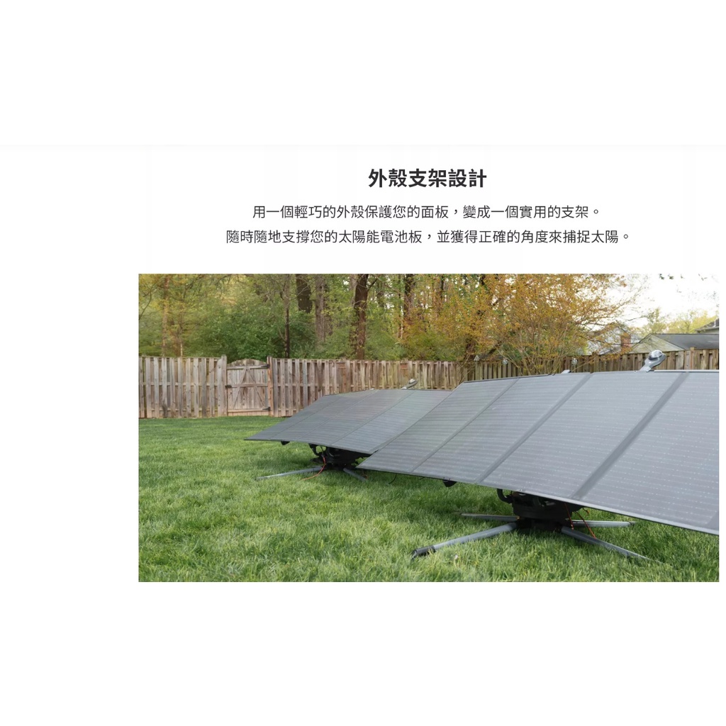 EcoFlow 400W 太陽能板 BY LOWDEN