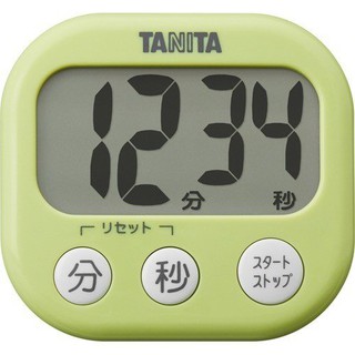 【小胖日貨】現貨 日本 TANITA 大螢幕顯示 100分計 電子計時器 ◎綠色◎TD-384-GR