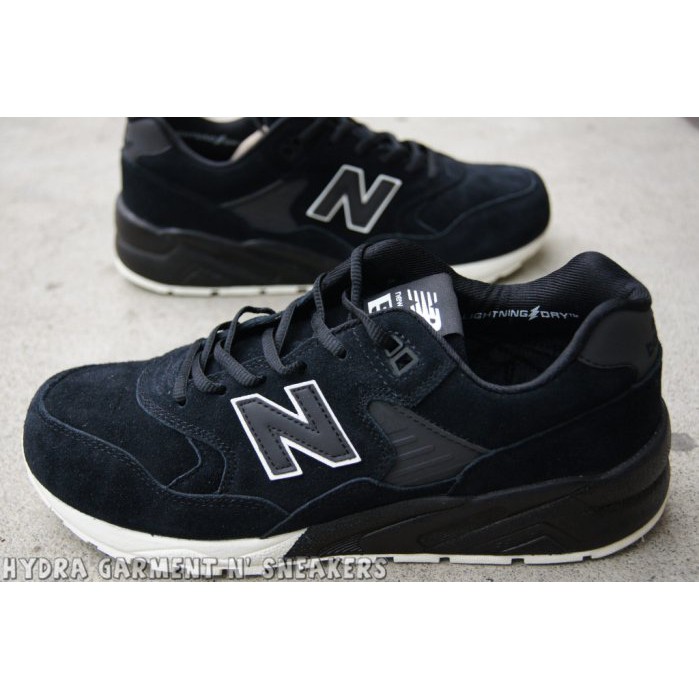 【HYDRA】NEW BALANCE NB MRT580BV NB 580 黑白 REVLITE鞋底 麂皮 休閒 慢跑鞋