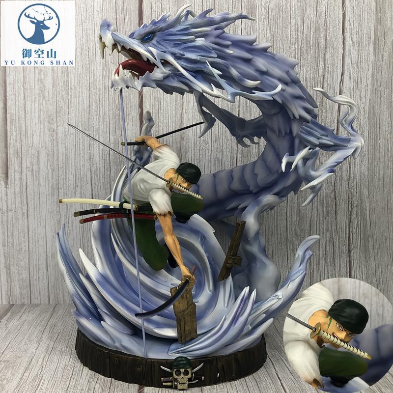 海賊王gk龍卷風索隆手辦阿修羅九刀流超大大型限量雕像模型擺件 蝦皮購物