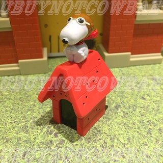SNOOPY 史奴比 飛行帽 人偶 公仔 擺件 模型