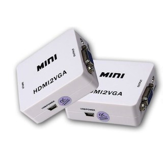 (台灣現貨) 含稅開發票 最新版 HDMI 母轉VGA 轉接頭 HDMI TO VAG 轉換器