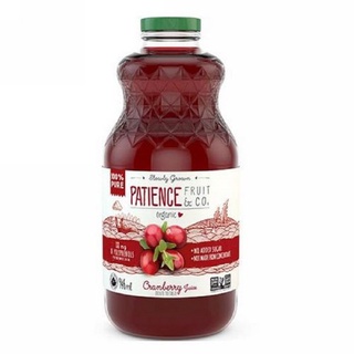 統一生機 FRUIT D'OR100%有機蔓越莓汁946毫升/罐