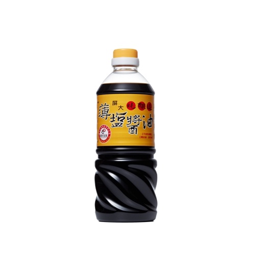 屏大薄鹽醬油710ml 24入