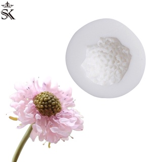臺灣現貨SK茵冠 松蟲草花心 花芯紋路壓模 翻糖蛋糕矽膠模具 家庭烘焙工具（依）