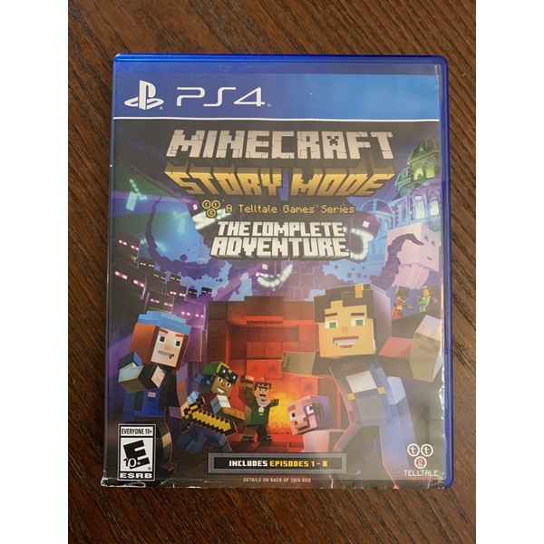 二手 PS4 我的世界 創世神 麥塊 劇情模式 Minecraft Story Mode 完整版 中文版