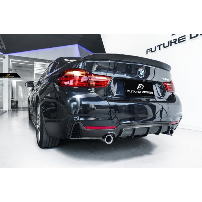 【Future_Design】BMW F36 3D款 抽真空 碳纖維 卡夢 尾翼420 428 435 440 四門專用