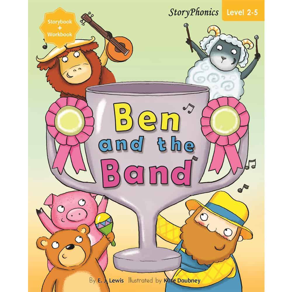 Story Phonics 2-5 :Ben and the Band/E. J. Lewis 文鶴書店 Crane Publishing