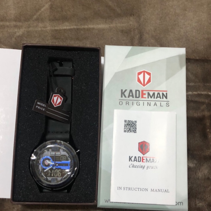 Kademan男用手錶-全新